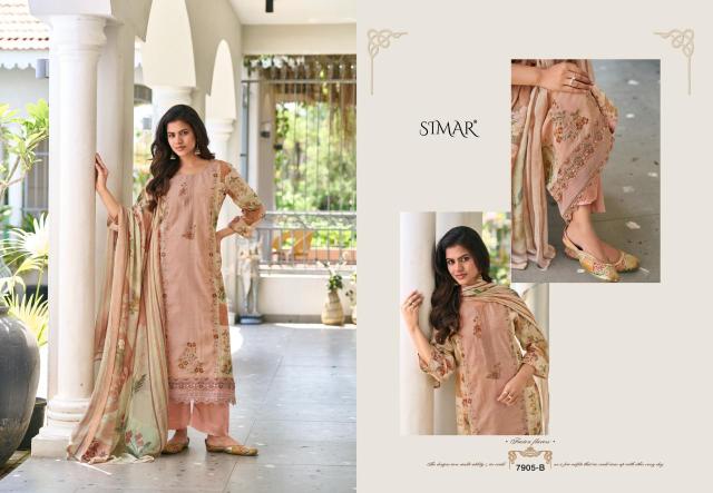 Glossy simar sohina surat dress materials wholesalers in hyderabad